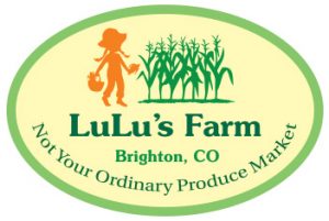 Lulu's Farm, Brighton Colorado, logo